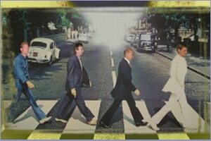 ABBEY ROAD REVIVAL BAND ... v.l.: Wolfgang Rosenberger, Wolfgang Roehl, Volker Bergmann, Uwe Thiel