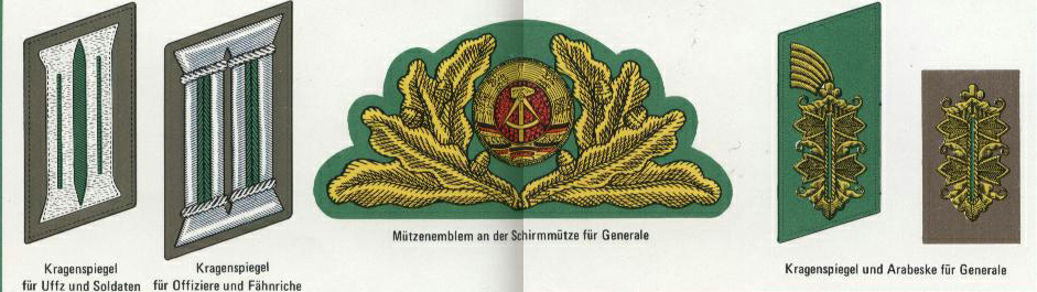 Abzeichen der DDR Grenztruppen