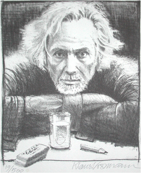 Klaus Voormann selfportrait 2002