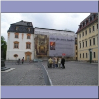 Anna Amalia Bibliothek im Wiederaufbau nach Brand