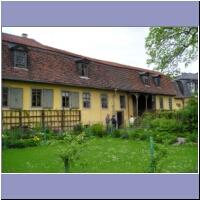 Im Garten des Goethehauses