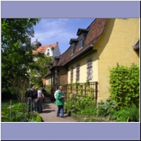 Im Garten des Goethehauses