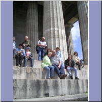 In der Mitte: Willi (steht oben), Gudrun & Ute, davor v.l. Birgit, Peter & ich